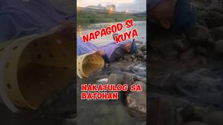 Napagod magfishing si kuya kaya nakatulog pero di niya akalain may biyayang darating😱😱😱🐟🐟🐟 [upl. by Tuckie]