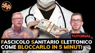 Fascicolo sanitario elettronico come bloccarlo in 5 minuti  Tutorial [upl. by Cirek]