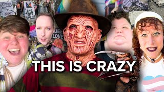 Reacting to Insane Woke TikToks Halloween Special [upl. by Eladnar]