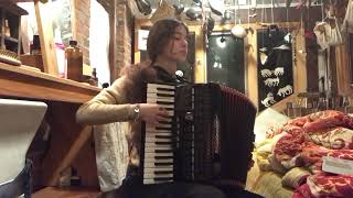 “Goodnight Irene” American Folk song Leadbelly accordion woman voice 2 [upl. by Odo]