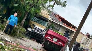 Florida hurricane 🌀 Milton before after storm hit DISASTER ALREADY ‼️🌀 [upl. by Cusick185]