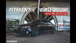 2015 VW Jetta GLI Spotlight VMR V710 Wheel Review [upl. by Nalym]