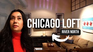 I want to put in an OFFER River North Loft  Chicago vlog [upl. by Phillis]