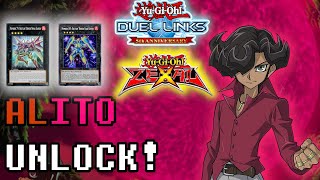 Unlocking ALITO The Barian Wars Begin  YuGiOh Duel Links [upl. by Attirehs]