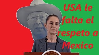 ¡ULTIMA HORA 🔴Claudia Sheinbaum arremete contra Ken Salazar tras criticar estrategia de seguridad [upl. by Boser]