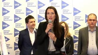 Clotilde Armand  Candidatul USB pentru Sectorul 1 [upl. by Meehar]