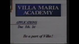 1994 Villa Maria Academy commercial [upl. by Shauna]