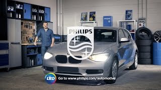 PHILIPS УЧЕБНИК  Как заменить головное освещение на вашем BMW 1Series на светодиодные лампы [upl. by Llewkcor]