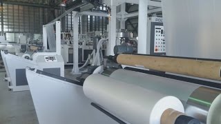 HDPE LDPE LLDPE blown film line [upl. by Anak]