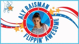 Aly Raisman Flippin Awesome Ep 1 quotStick Itquot [upl. by Feune519]