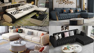 Latest L Shape Sofa Set  Corner Sofa Designs  Modern Sofa set designs 2024 [upl. by Ennaylime985]