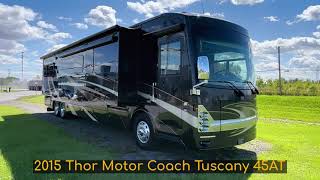 2015 Thor Motor Coach Tuscany 45AT motorisé classe A [upl. by Tade150]