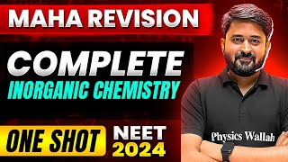 The MOST POWERFUL Revision 🔥Complete INORGANIC CHEMISTRY in 1 Shot  Theory  Practice  🙏 [upl. by Evante]