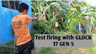 Test firing of Glock 17 Gen 5 [upl. by Daegal]