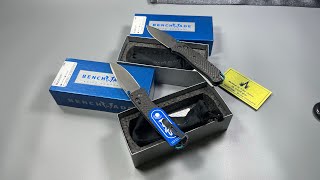 Benchmade 5353 Bugout AXIS Folding Knife 324quot S90V Carbon Fiber Handles [upl. by Agosto]