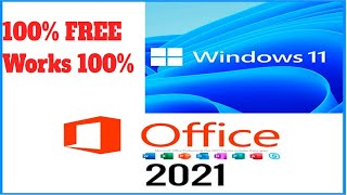 Download and Install Office 2021 from Microsoft on Windows 11 [upl. by Depoliti]