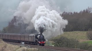 44871  Winter Cumbrian Mountain Express  17224 [upl. by Mccully]