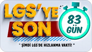 LGSye Son 83 Gün ⏳ 2024 LGS Dershanesinde Son Fırsat❗ [upl. by Amii]