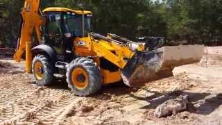 JCB 3CX Super Backhoe Test Drive [upl. by Neelrak]