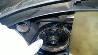 How to repair ford f350 diesel power steering pump pt1 [upl. by Cl]