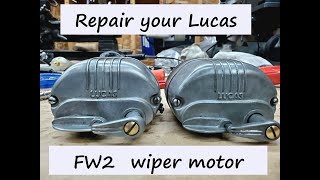 Dont replace your Lucas FW2 wiper motor repair it yourself [upl. by Licht]