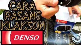 24 Motovlog  Cara Pasang Klakson Denso [upl. by Nellek]