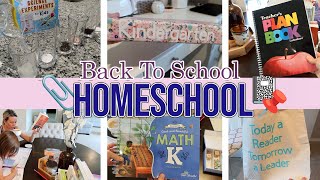 NEWHOMESCHOOL DAY IN THE LIFE 📓HOMESCHOOL SCHEDULE amp PLAN 2024 [upl. by Tallbot]