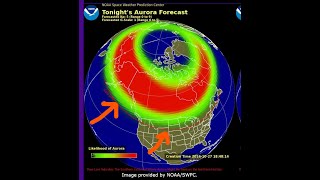 Aurora potential this evening West Coast earthquake update Sunday 10272024 [upl. by Leiba456]