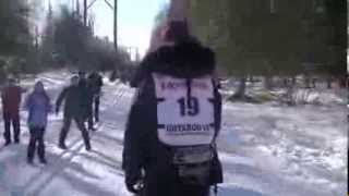 Iditarod Ceremonial Start SP Kennel Black Team [upl. by Amity772]