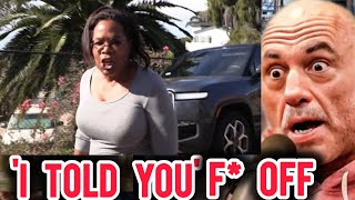 Oprah Loses It Drops FBomb After Being Crushed by REPORTER after His VICTORYJoe Rogan [upl. by Enorej]