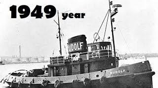 Tugboat quotRUDOLFquot Built in 1949 England full version [upl. by Licastro]