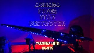 Modified Star Wars Armada Super Star Destroyer [upl. by Leirol]