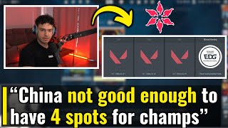 🚨SEN Tarik Says China having 4 spots for Champs doesnt make sense [upl. by Atlas]