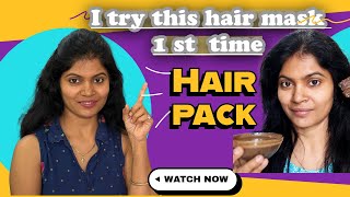 Amla Reetha Shikakai Hair Pack testing video I try this hair pack on my hair 100 honest review [upl. by Matthaeus692]