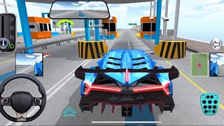 Brand New Blue Color Car Is Ready For Parking  3d Driving Class  ios android  gameplay Cargame [upl. by Alinna]