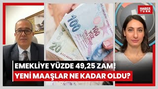 SSK ve BağKur emeklisine 4925 zam Kök ve en düşük maaşlar ne kadar oldu Farklar ne zaman yatar [upl. by Maillij]