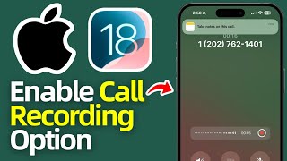 iOS 18 Call Recording Option Not Showing 2024  How to Enable Call Recording iOS 18 In Any iPhone [upl. by Anyaj]