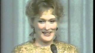 Meryl Streep Interview  1983 Academy Awards Press Room [upl. by Vicki]