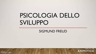 20 24 CFU PSICOLOGIA DELLO SVILUPPO FREUD [upl. by Cousins954]