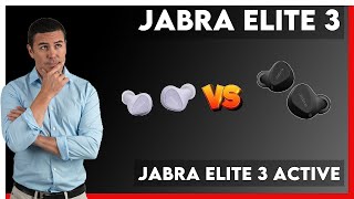 Jabra Elite 3 vs Jabra Elite 3 Active Comparison [upl. by Pellet615]