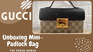 Gucci Mini Padlock Unboxing amp Review [upl. by Essined355]