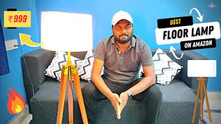 Best Floor Lamp Under ₹1000 ⚡ Tripod Floor Lamp 😍 Unboxing And Review 🔥 [upl. by Lamond]