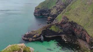 Looking down on Garry beach North Tolstadavetheraverovingtherock [upl. by Ramuk]