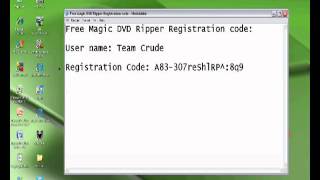 Magic DVD Ripper Full Registration code For Free [upl. by Ilwain]