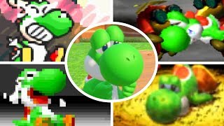 Evolution of Yoshi Deaths and Game Over Screens 19902017 [upl. by Hamer]