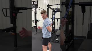 Resistance Band Single Arm Behind Back Stretch [upl. by Jarad]