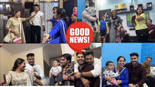 GOOD NEWS 😳😳🥳Deepanshirana goodnews trending vlog [upl. by Nihs130]