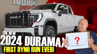 First 2024 Duramax on the Dyno [upl. by Llirred]