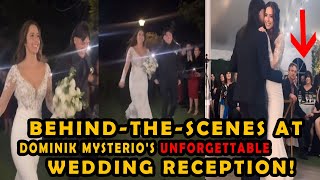 WWE Star Dominik Mysterios Unforgettable Wedding Reception [upl. by Carlie191]