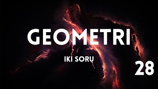 Geometri iki kaliteli soru tipi AYT Matematik 28 [upl. by Elodea836]